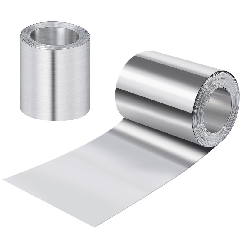 ECcandiedhaws 1 Roll Aluminum Flashing Roll Aluminum Roll for Roof Flashing Aluminum Roll Flashing Weatherproofing Metal Roofing Panels - Image 1